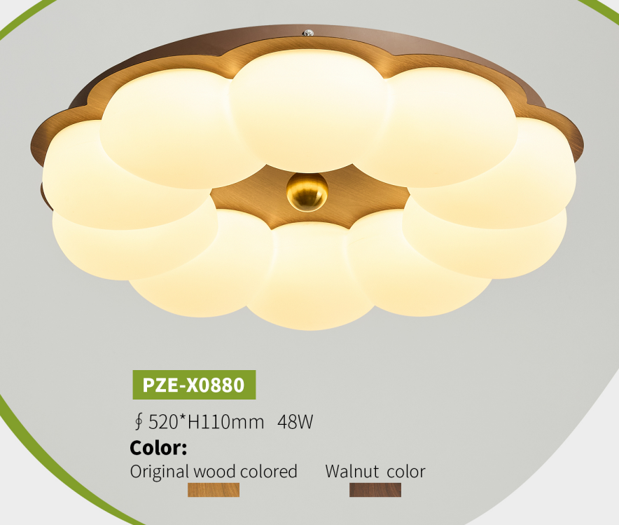 Buttercream-Style Master Bedroom Ceiling Light - Image 2