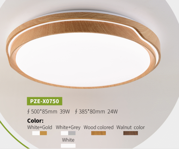 Modern Minimalist Eye-Protecting LED Ceiling Light - Image 3