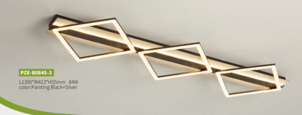 Modern Geometric Ceiling Light - Image 2