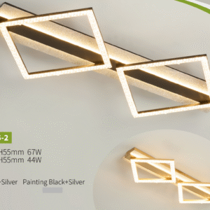Modern Geometric Ceiling Light - Image 2
