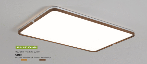 Full-spectrum eye-protecting retro living room main light, mid-range style ceiling light - Image 2