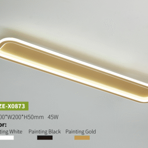 Modern minimalist long ceiling light for bedroom walk-in closet - Image 2