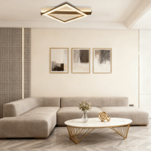 Modern Geometric Ceiling Light