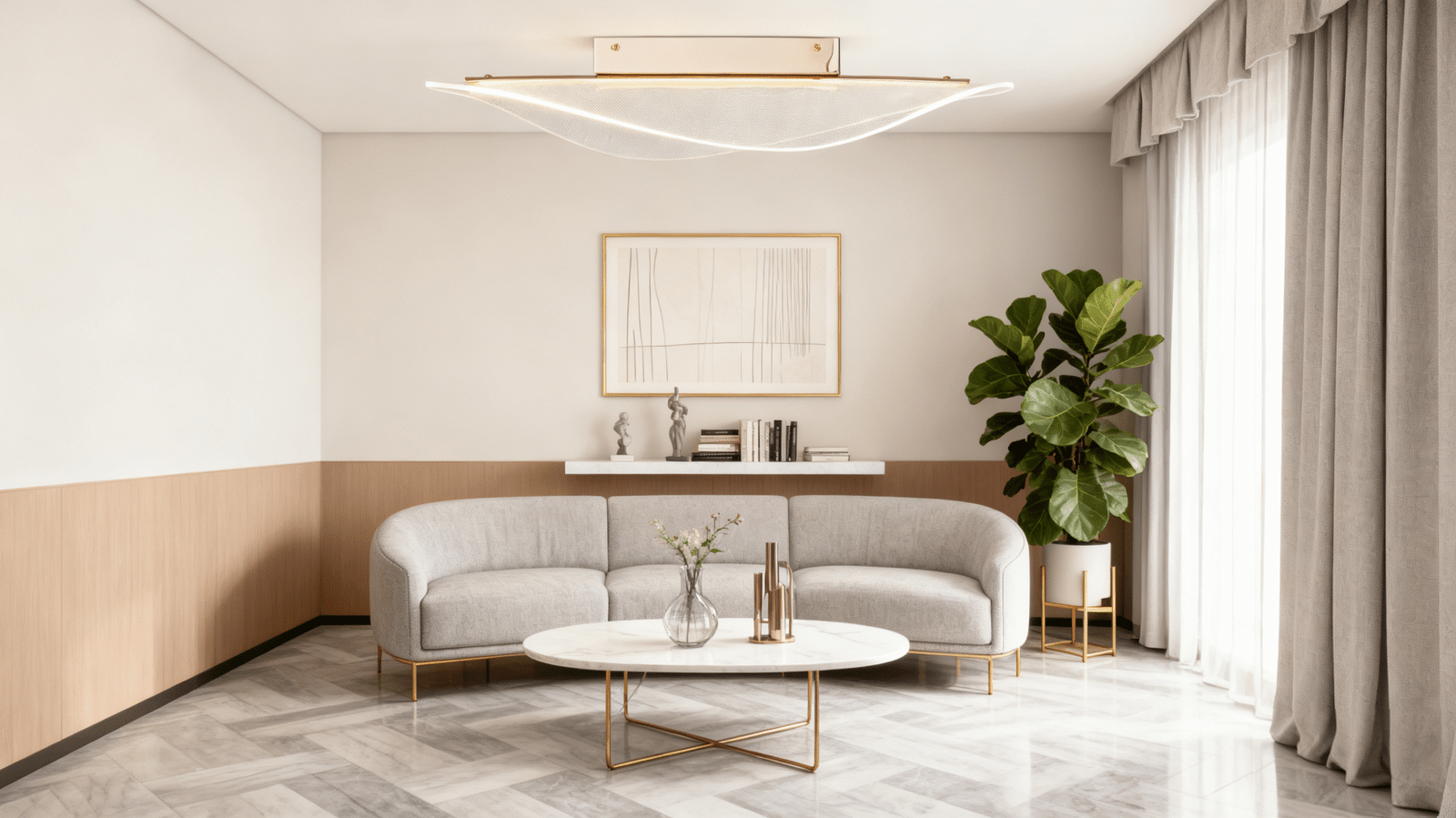 Minimalist Modern Restaurant Pendant Light - Image 1