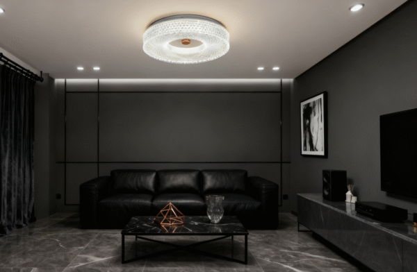 Modern minimalist round ceiling light - Image 1