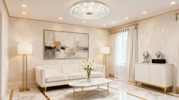 Luxury Creative Ceiling Light for Bedroom - Image 1