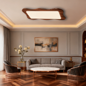 Vintage style ceiling light, retro living room/hall main light
