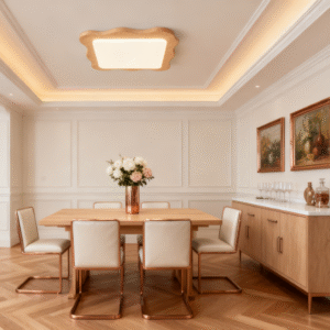 Vintage style ceiling light, retro living room/hall main light, full spectrum, whole house package, Zhongshan lighting factory direct sales.