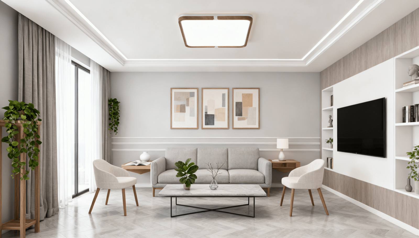 2025 New Vintage Living Room Ceiling Light - Image 1