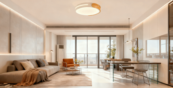 Nordic-style bedroom lamp - Image 1