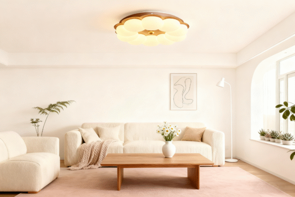 Buttercream-Style Master Bedroom Ceiling Light - Image 1