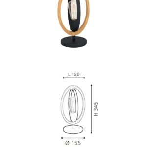 Creative Table Lamp Reading Lamp Classic Photo Taking Atmosphere Decorative Lamp - Image 2