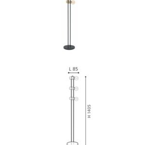 Modern  Design Floor Lamp Nordic Living Room Lamp Bedroom Study  Floor Lamp - Image 2