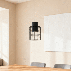 Industrial Hollow Out Design Iron Pendant Light for Living Room Restaurant