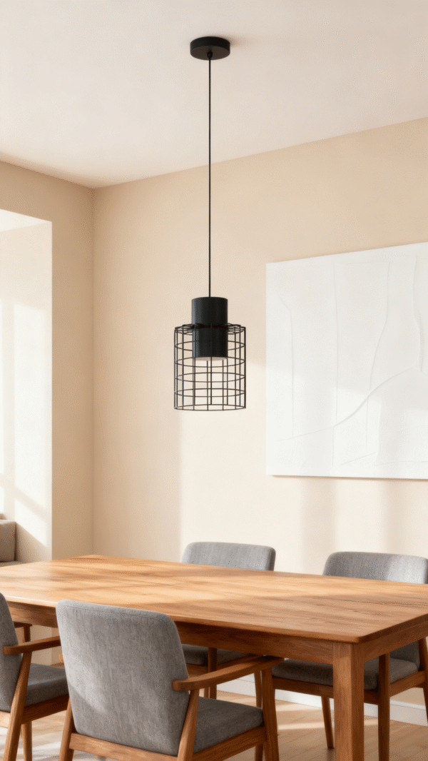 Industrial Hollow Out Design Iron Pendant Light for Living Room Restaurant