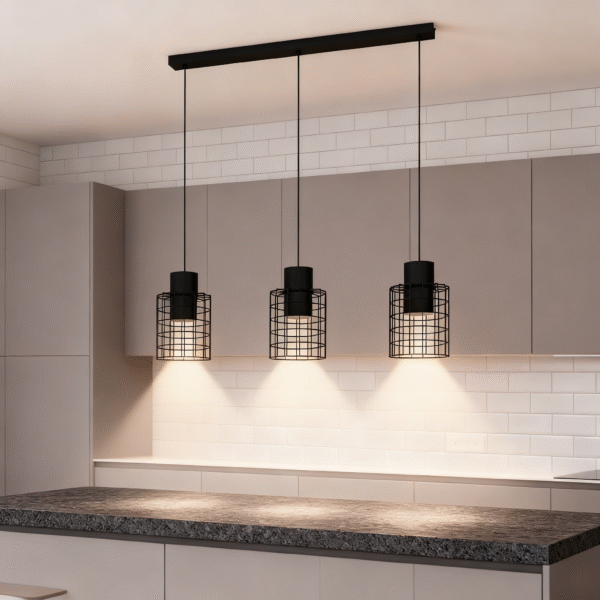 Vintage LED Chandelier Living Room Dining Room Home Indoor Lighting E27 Bulb Hanging Light