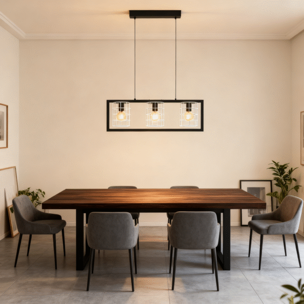 Simple Chandelier With 3-lights American Industrial Retro Chandelier Restaurant Lamp Creative Chandelier Lamp