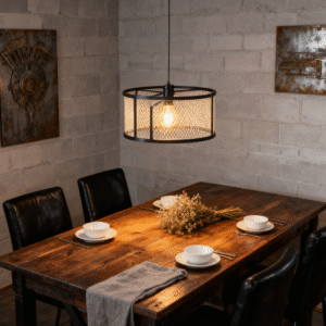 Modern Minimalist Pendant Light Vintage Simple Design Indoor Lighting for Home Decor Nordic Hanging for Restaurant Middle