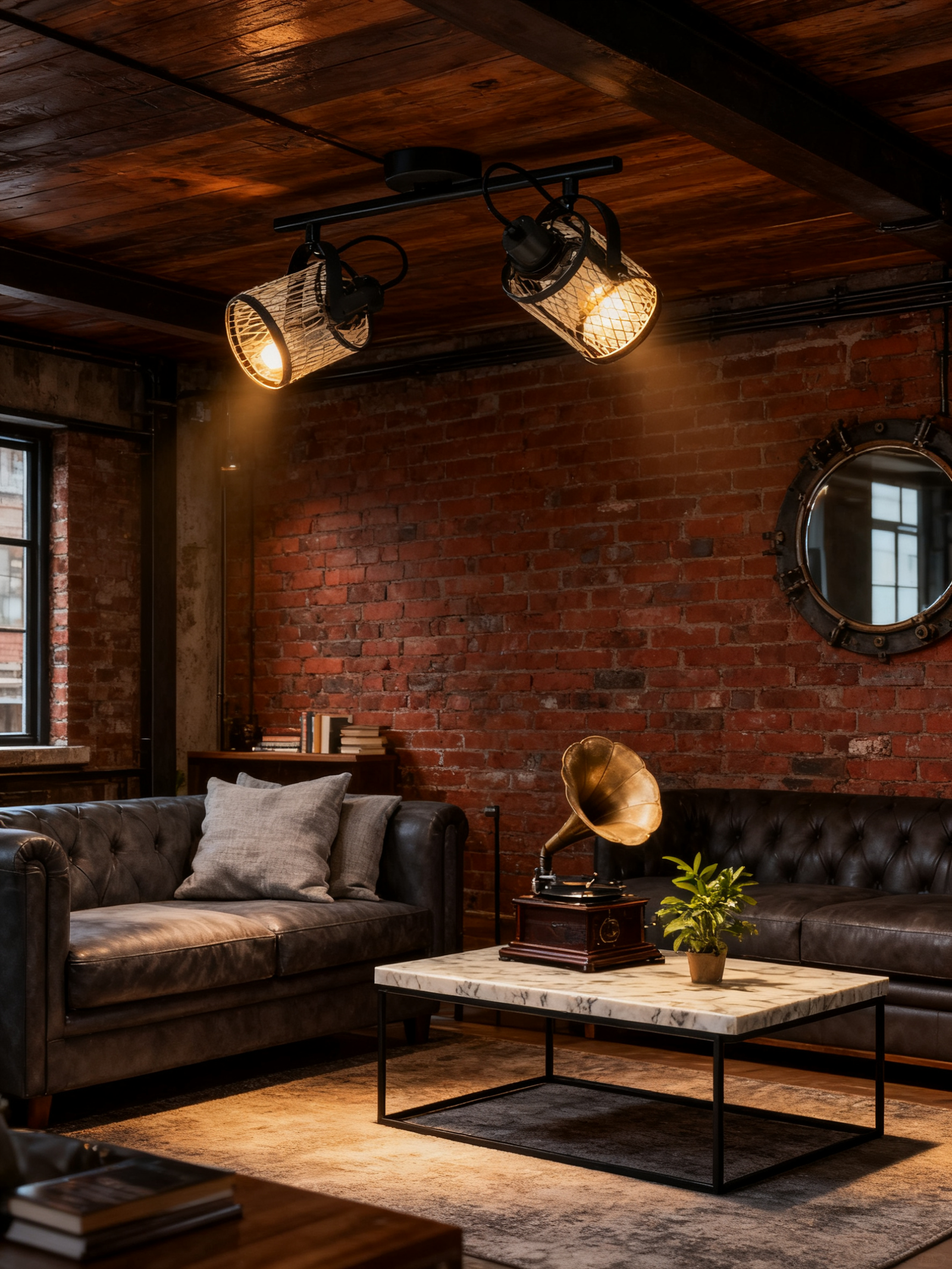 Spot Light With 2 lights Interior Lighting Fixture for Home Restaurant bar Cafe - Image 1