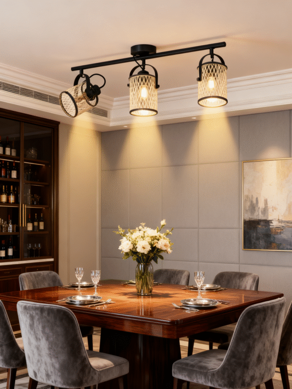 Spot Light With 3 lights Interior Lighting Fixture for Home Restaurant bar Cafe