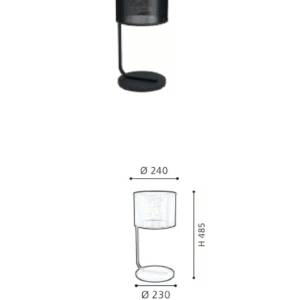 Modern minimalist design, E27 table lamp, retro-style bedside reading lamp for home decor. - Image 2