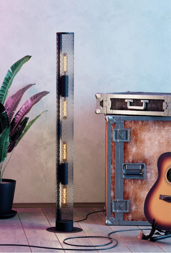 Modern Living Room Simple Hotel Villa Creative Fashion Floor Lamp With 4 lights