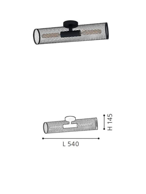 Can be used as a wall lamp or ceiling lamp; modern minimalist creative bedroom, study, or hallway light.