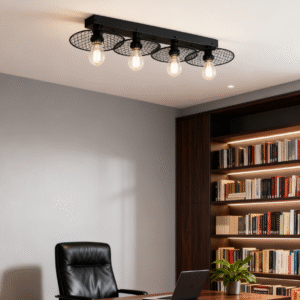 Modern Design Popular steel Net Shape Pendant with 4 lights for Indoor Room