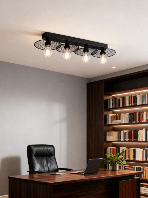 Modern Design Popular steel Net Shape Pendant with 4 lights for Indoor Room