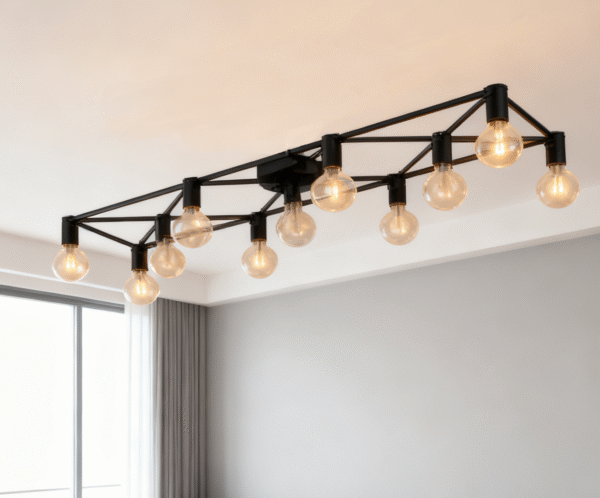 E27 Chandelier Steel Ceiling Lamps With 11 lights Home Living Room Decor Indoor Lighting