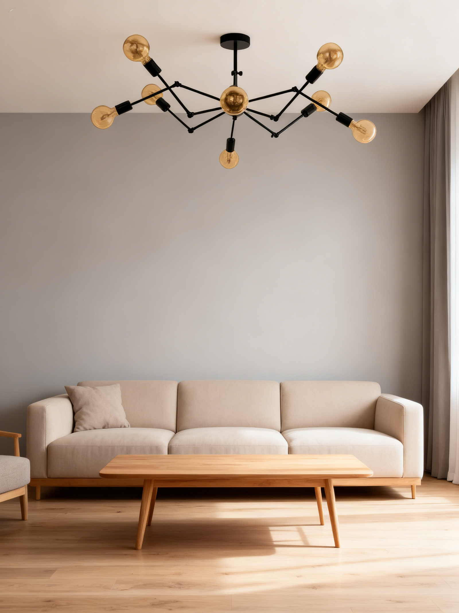 Retro Industrial Style Chandelier Bar steel Lamp  Pendant Light for Kitchen - Image 1