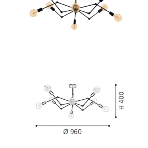 Retro Industrial Style Chandelier Bar steel Lamp  Pendant Light for Kitchen - Image 2