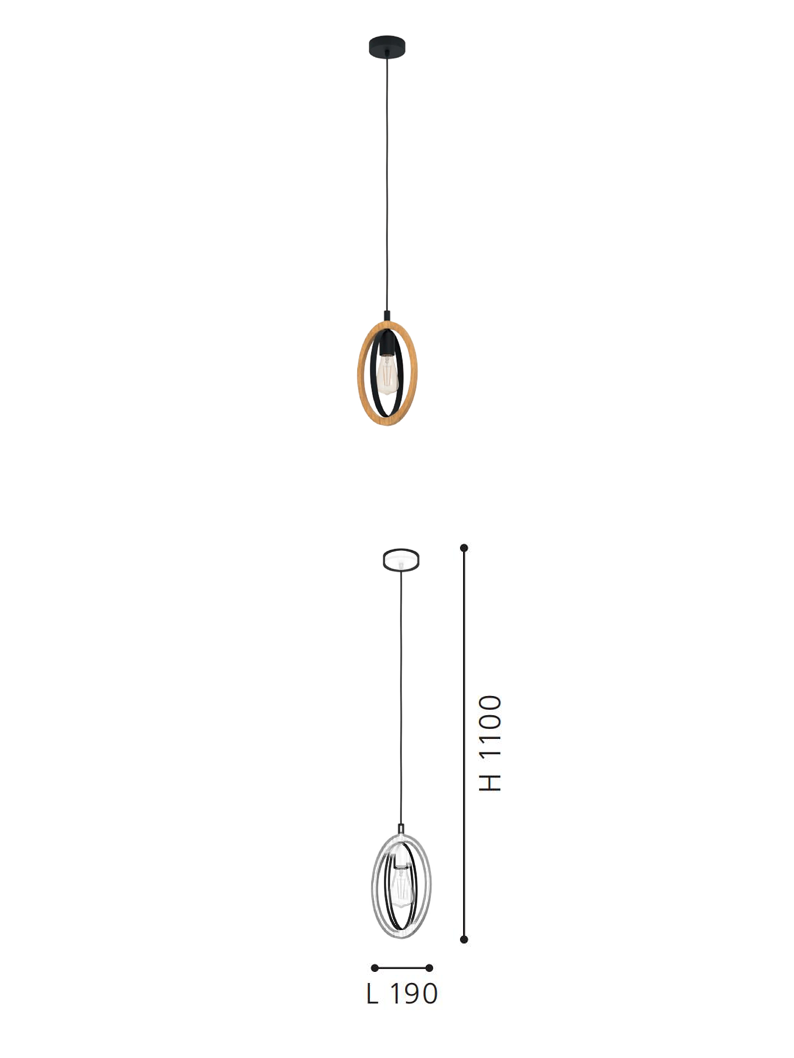 Modern Nordic E27 Pendant Light Steel Ring Circle Chandelier for Hotel Decorative Kitchen Island Dining Room Hanging Lighting - Image 2