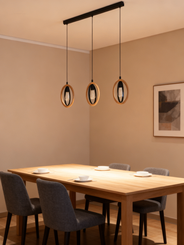 E27 3-Light Island Light Pendant Lamp Living Room Home Atmospheric Art Clothing Store Bedroom bar Counter Light