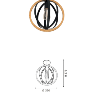 E27 Art  Aisle Ceiling Light New Creative Personality Entryway Corridor Balcony Ceiling Light - Image 2