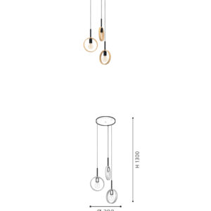 Modern Simple Chandelier Lighting Restaurant Kitchen Dining Decorative Nordic  Pendant Light - Image 2