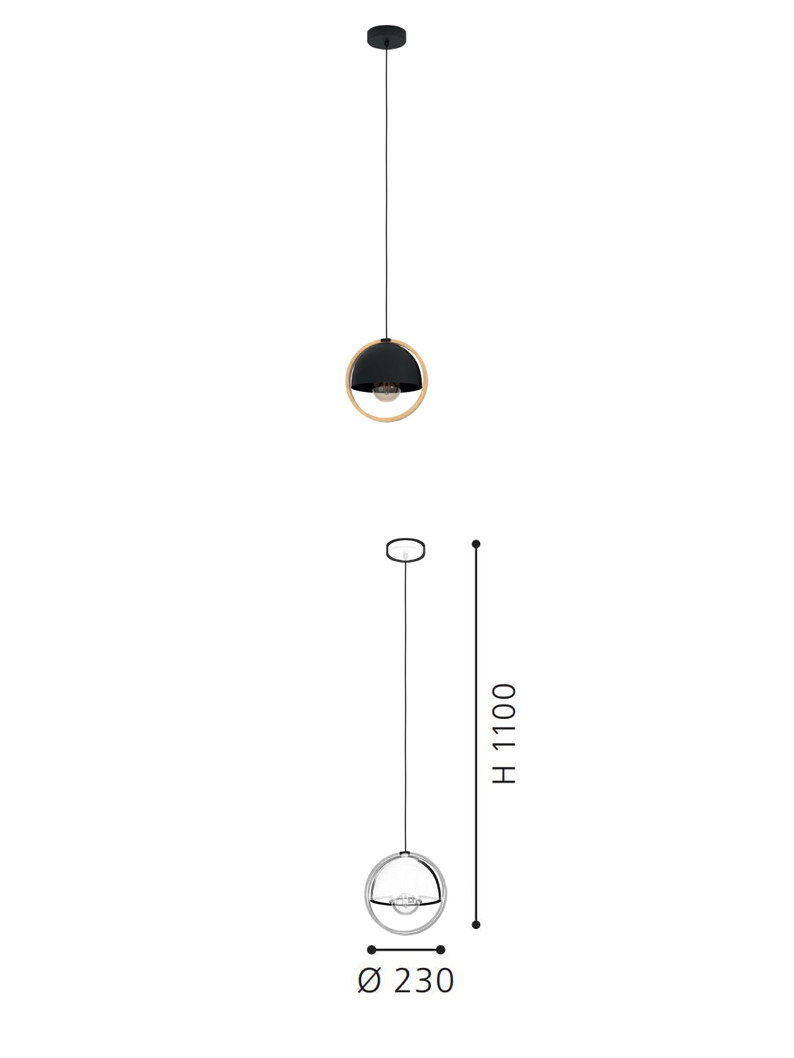 Hotel Steel Wood Chandeliers Indoor Decorative Lighting Villa Home Live Room Hanging Project Pendant Light - Image 2