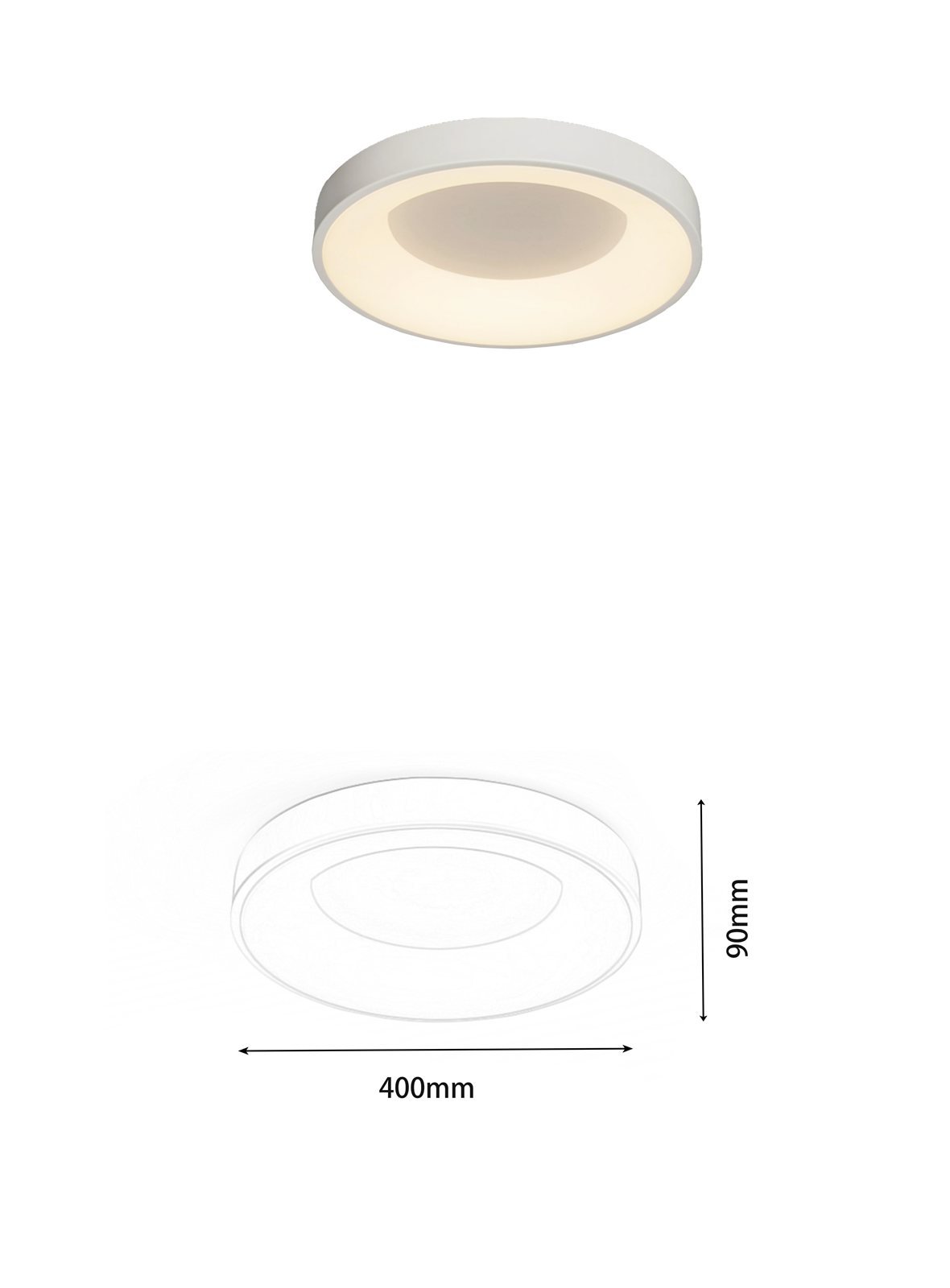 Modern minimalist Nordic LED ceiling light - Image 2