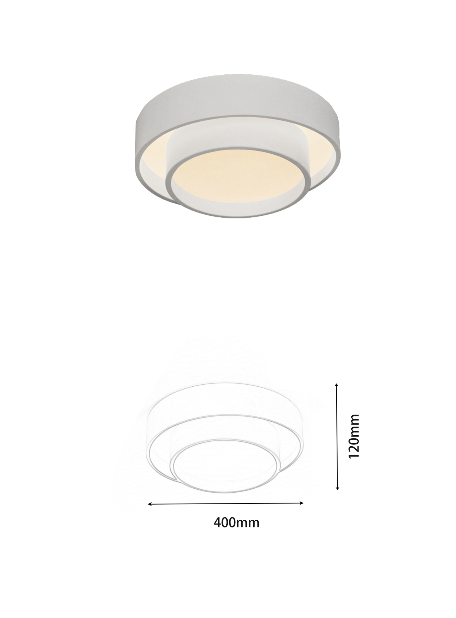 Study Room Full Spectrum LED Eye-Friendly Ceiling Light - Image 3