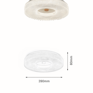 Modern minimalist round ceiling light - Image 3