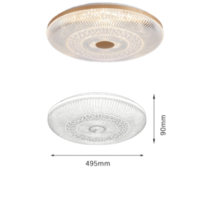 Nordic-inspired modern minimalist crystal LED lamp - Image 3