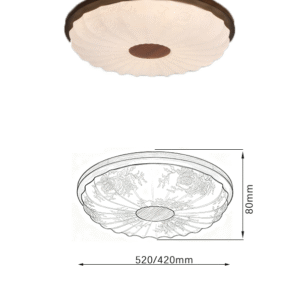 Retro-Style Chinese Pendant Lamp - Image 3