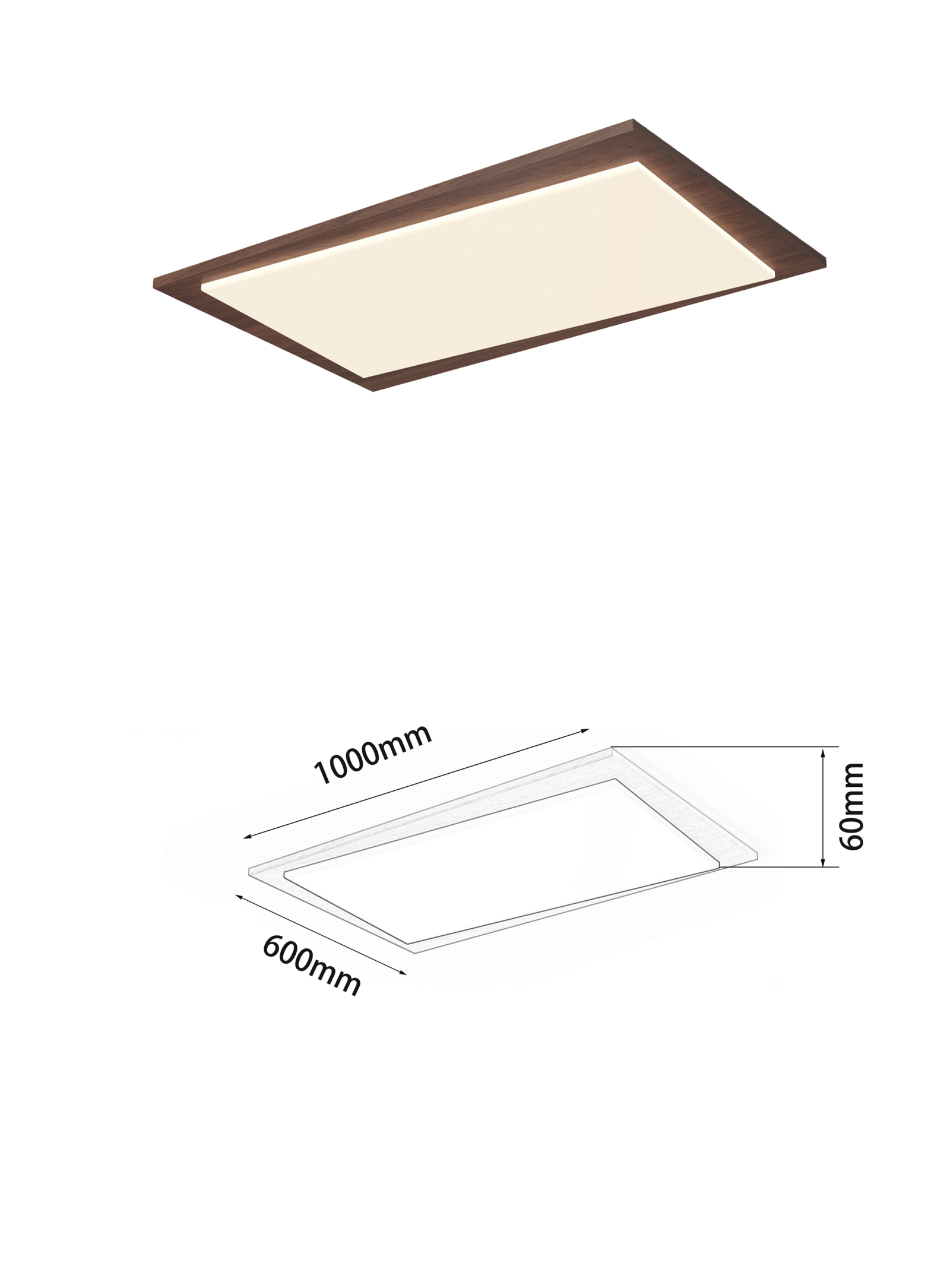 Full-spectrum eye-protecting retro living room main light, mid-range style ceiling light - Image 3