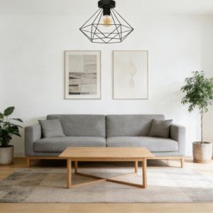 Vintage Pendant Light Industrial Black Chandelier Ceiling Lighting Fixture for Home