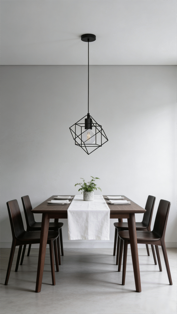 Custom Retro-style Ceiling Lamps Small Hexagonal Star Iron Cage Lighting Fixtures for Home Decor Chandeliers Pendant Lights