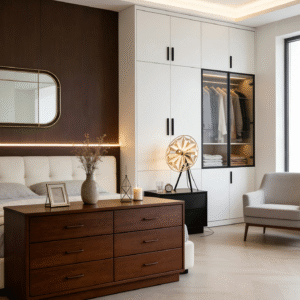 Black & Gold Starburst Table Lamp - Modern Luxury Geometric Desk Light for Bedroom/Living Room