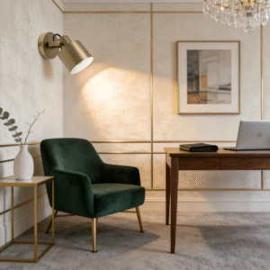 Wall Sconce - Modern Luxury Adjustable Wall Lamp for Home Office/Reading Nook