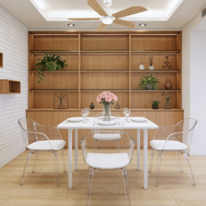 Rattan Style 52-inch DC Motor Fan Light