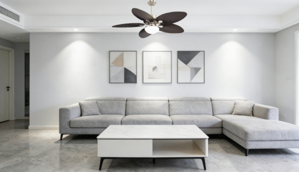 2-in-1 Removable Light 52-inch DC Motor Fan Light