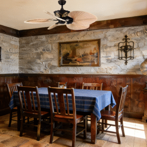 Palm Leaf 52-inch DC Motor Fan Light